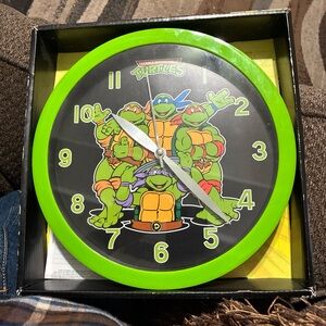 Teenage Mutant Ninja Turtles Wall Clock